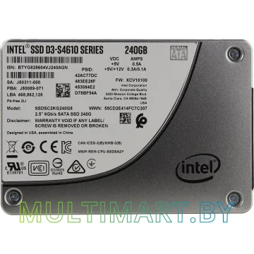 SSD диск Intel D3-S4610 240GB (SSDSC2KG240G801) картинка 2